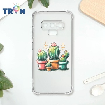 TRON 三星 NOTE 9 小花太陽仙人掌 四角防摔 軟殼 手機殼