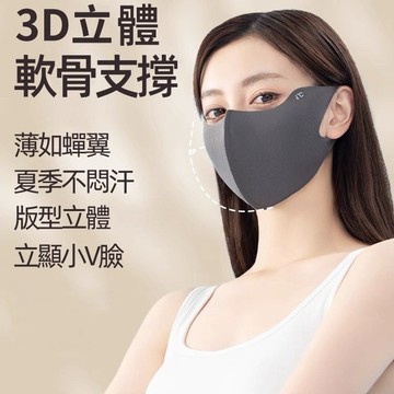 【台灣現貨】玻尿酸口罩 防曬面罩 防曬口罩 冰絲口罩 涼感口罩 顯瘦口罩 護眼角防曬口罩 修飾臉型 透氣口罩 夏季防曬