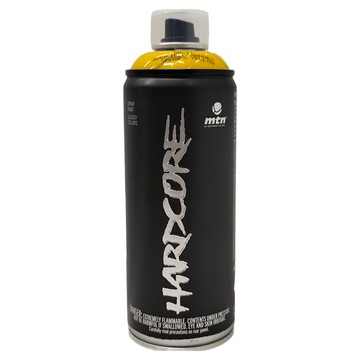 MTN HARDCORE 塗鴉噴漆400ML 恆河黃RV-11 色彩鮮明 快速乾燥  400ml  1個