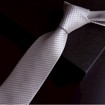 真絲領帶桑蠶絲襯衫男士正裝商務韓版窄結婚新郎婚禮職業米色8cm