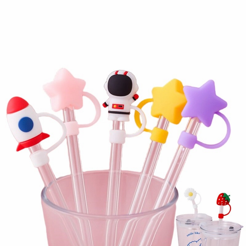 網紅ストローカバー防塵ストローカバー可愛い少女シリコンストローキャップ8mm食品級乳茶ストローキャッ 通販 Lineポイント最大5 0 Get Lineショッピング