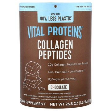 Vital Proteins, 膠原蛋白肽，巧克力味，26.8 盎司（761 克）