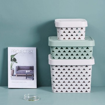 家用整理收納籃塑料浴室廚房置物盒桌面雜物儲物筐化妝品收納盒子