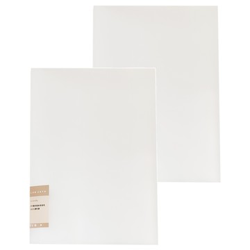 Lan CHYn 連勤牌文具 本色資料簿 LCW60 60頁  透白色  2本