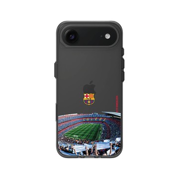 iPhone Air Clear (相機按鈕) 酷墨灰 - FC Barcelona - Stadium Edition