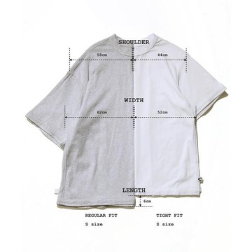 FREAK'S STORE 【CAHLUMN出品】2件裝可反穿百搭T恤“緊身款” 6.8盎司短袖