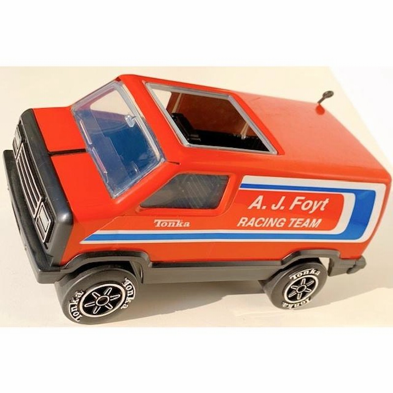 ブリキ製バンミニカー&レースカー2体DOLL付き トンカTonka 