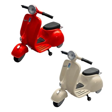 兒童電動車 【BEINI貝婗】復古偉士牌兒童電動機車(電動機車 電動車 重機電動車 兒童速克達 電動摩特車/BN-8821)