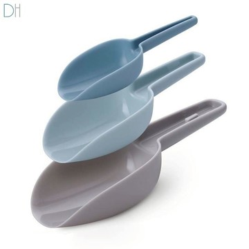 【現貨】多功能食物鏟 冰鏟套裝 加厚食品級塑膠pp 雜糧穀物麵粉鏟家用米勺鏟Dhome