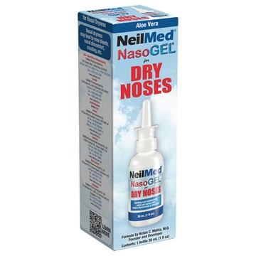 NeilMed NasoGel for Dry Noses Drip Free Spray 1 fl oz