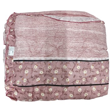 Betrise 貝翠絲 可水洗機洗韓國田園風輕柔棉銀離子防蹣抗菌羽絲絨暖冬被  雙人6x7尺(180 x 210cm)  綺窗梅雨