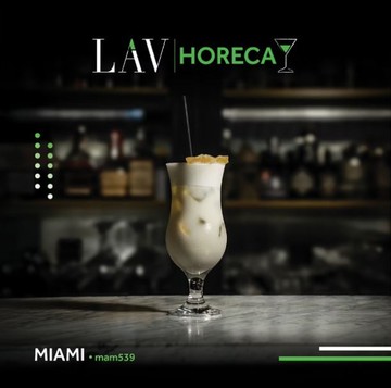 土耳其LAV HORECA 邁阿密高腳冰飲杯-390cc