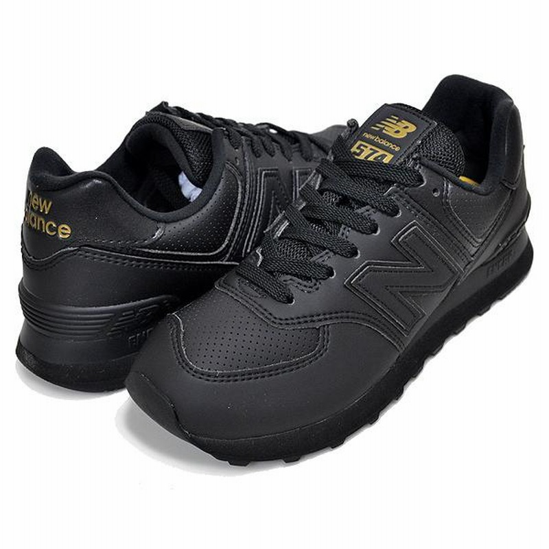 ニューバランス ウィメンズ 574 NEW BALANCE WL574SYJ width B BLACK GOLD レディース スニーカー ブラック  ゴールド | LINEブランドカタログ