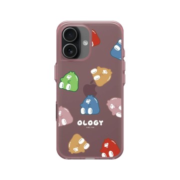 iPhone 17 Clear (相機按鈕) 晶醺玫 - 奧樂雞 Ology - 奧樂雞軟糖