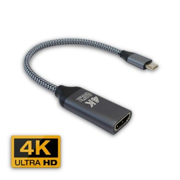 Type C(公) 轉 HDMI(母) 4K 影音訊號轉接轉換器