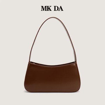 法國MK官網女包小眾高級感腋下包2025夏季新款復古真皮單肩手提包