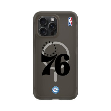iPhone 15 Pro Max AirX 本質黑 - NBA - B&W-費城76人 Philadelphia 76ers B&W