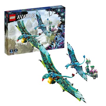 LEGO 樂高積木 75572 Avatar 阿凡達系列 傑克蘇里與奈蒂莉的首次靈鳥飛行 Jake & Neytiri’s First Banshee Flight  1盒