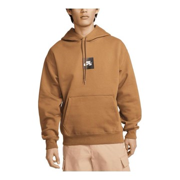 Nike SB Fleece skateboard hooded top 'Tan'