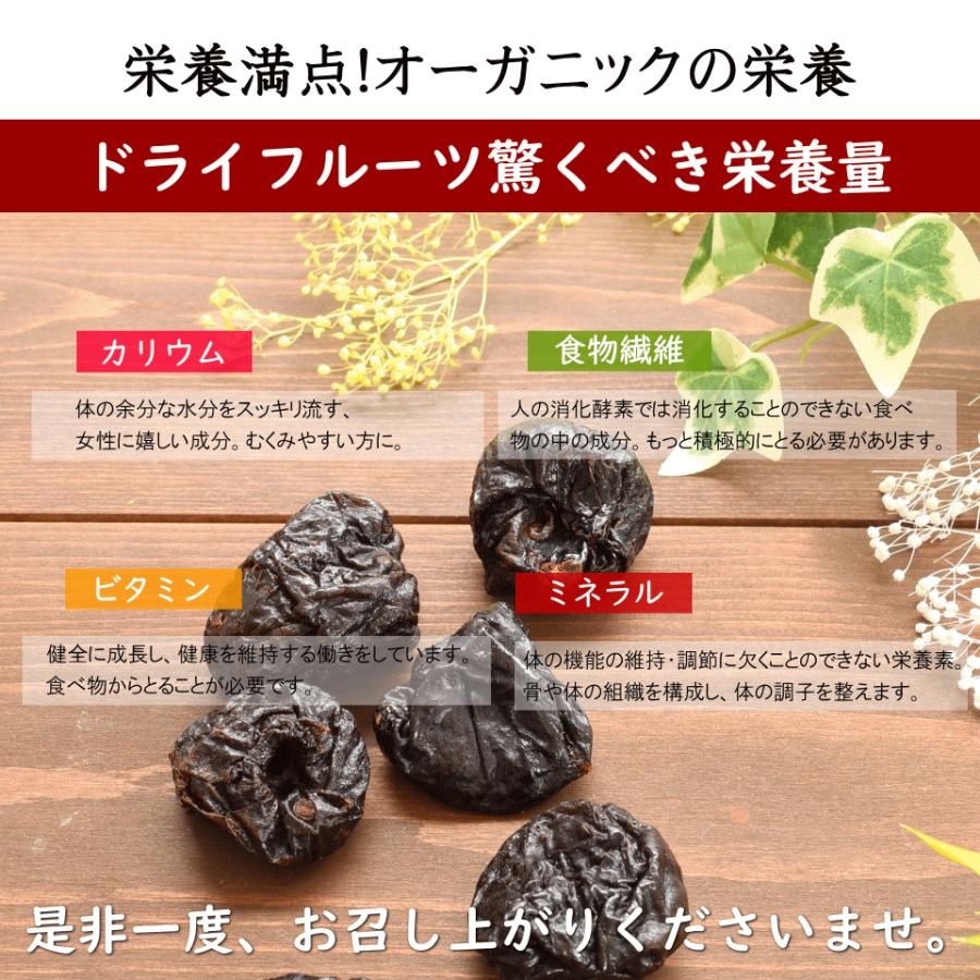 ドライフルーツ 有機 プルーン 1kg(500g×2) オーガニック 有機JAS 無添加 砂糖不使用 おつまみ ギフト