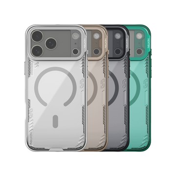 NILLKIN iPhone 18 Pro系列(共用17Pro系列) 冰空Prop磁吸手機保護殼 (四色)冰川綠-17/