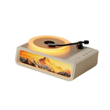 聯Leno想vo異能者八音盒香薰黑膠無線音響高音質立體環繞箱唱片機【北歐家居生活】