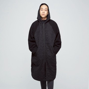 Cozee-抗菌鋪棉保暖大衣(中性)-無煙媒黑