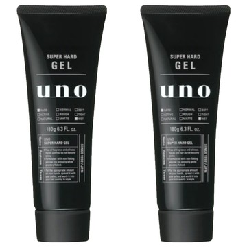 uno 強硬作風定型膠  180g  2個