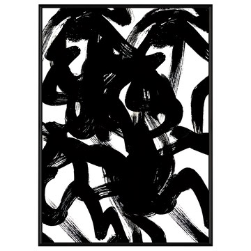BOLUO GALLERY 菠蘿選畫所 行墨V CCIP4604B  59.4 x 42cm  黑色