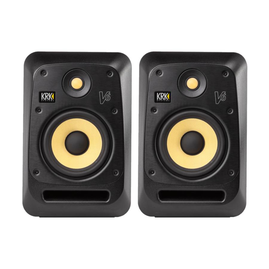 KRK SYSTEMS V6S4 Vシリーズ4 モニタースピーカー×2本セット（ペア）