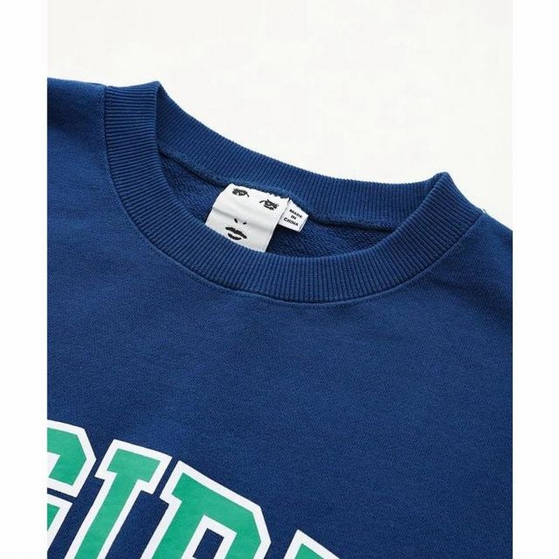 エックスガール X-GIRL COLLEGE LOGO CREW SWEAT TOP カレッジ