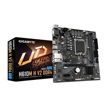 GIGABYTE H610M H V2 DDR4 主機板+DarkFlash GD100 焦糖 雙模機械鍵盤