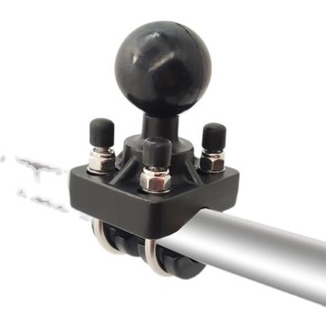 N-STAR農機設備儀器固定底座1.5英寸工業支架合金雙U型栓球頭