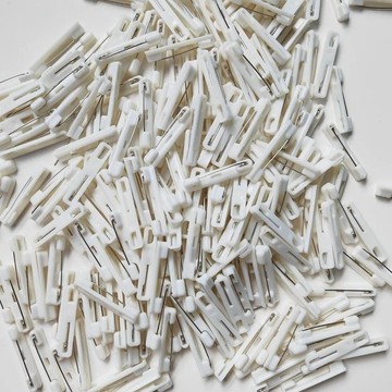 ⚡免運可開發票⚡塑料別針胸針工號牌別針塑料平底別針徽章別針亞克力diy配件別針精選 x