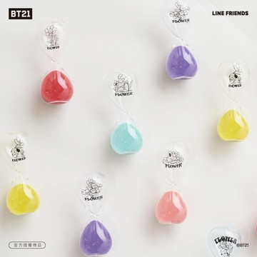 BT21 花漾10分鐘沙漏(七色) 完美主義【U0297】