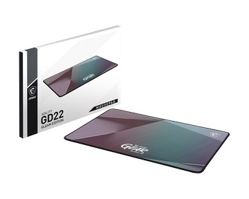 【會員限定優惠】AGILITY GD22 GLEAM EDITION 彩虹膜防潑水散熱滑鼠墊 (小)