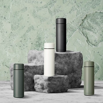 日本京瓷Kyocera  陶瓷塗層 隨行輕量保溫杯 180ml - 白 色