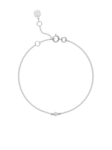 THE ALKEMISTRY - 18kt white gold diamond chain bracelet - women - White Diamond/18kt White Gold - One Size - Silver