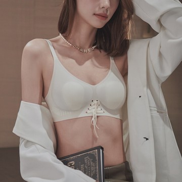 綁帶 集中內衣 兔耳杯 薄款 無痕內衣 大胸顯小 舒適 收副乳內衣 果凍條 上托 防下垂內衣 純欲 性感內衣 少女文胸