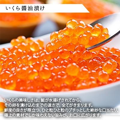 ふるさと納税 弟子屈町  いくら醤油漬け 200g  帆立 300g 北海道 弟子屈町 1242