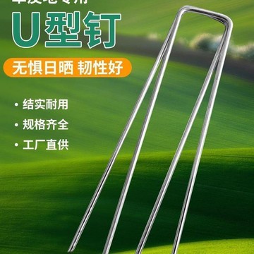 臺灣熱賣🔥🔥U型釘 防草布專用型地釘 防水毯固定釘 土工布鋪設用鋼絲釘 植物罩釘 固定釘 草坪釘 地樁 露營釘 帳篷