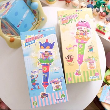 【蠟筆小新】⭐正版授權⭐動感能量應援棒手燈積木 日落小物 聖誕禮物 交換禮物