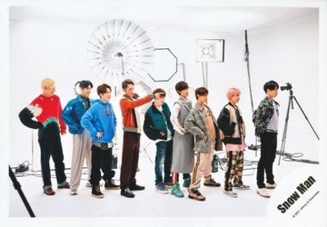 Snow Man/集合(9人)/橫型·全身/Snow Man LIVE TOUR 2021 Mania>商品拍攝/官方生寫真