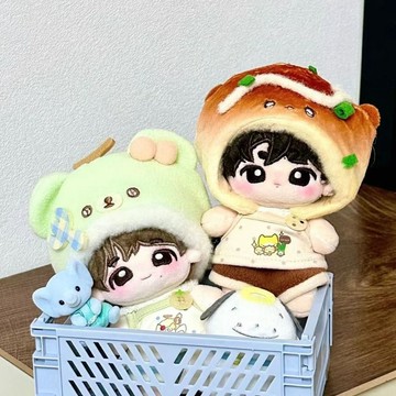 🍰新品上市🧸 碳水小燒 10cm娃衣 jotta allinset 全套 棉花娃娃可愛換裝 玩偶衣服 換裝配件 衣服套裝