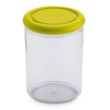 【OMADA】簡約設計密封抗菌儲存罐 綠色 1L(防潮罐、儲物罐、密封罐)