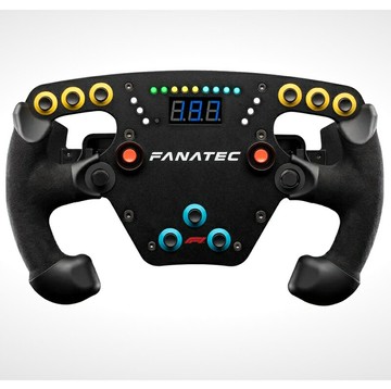 米特3C數位–FANATEC 台灣公司貨 CLUBSPORT F1 ESPORTS V2 賽車方向盤面 支援PC PS