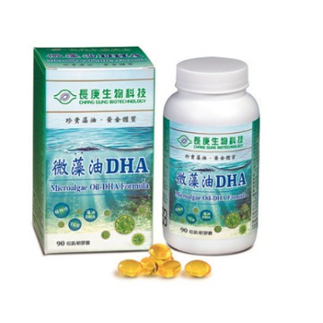 長庚 微藻油DHA(90粒軟膠囊/瓶)