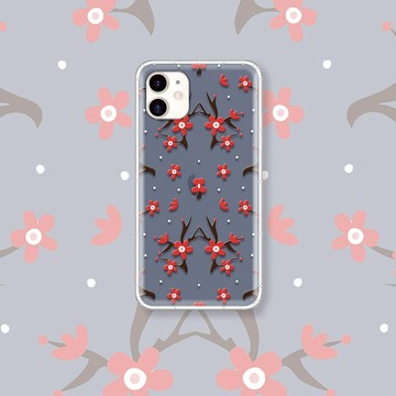 和風枝櫻 日景春賞系列 支援各品牌手機殼CSAQ11