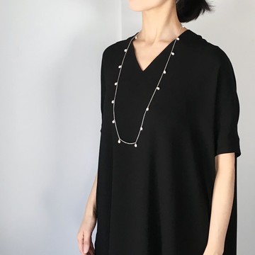 【六月誕生石】3way淡水珍珠（珍珠）長項鍊（銀）