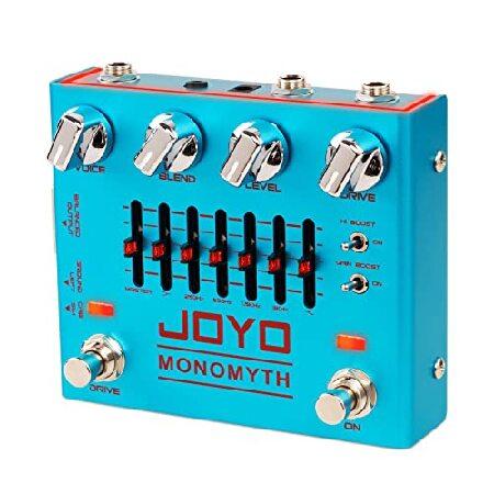 JOYO Bass Guitar Pedals Overdrive Amp Simulator Effect Pedal with EQ and Noise Reduction for Bassist Electric Guitar Bass (MONOMYTH R-26) 並行輸入